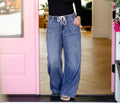 Judy Blue Elastic waist palazzo