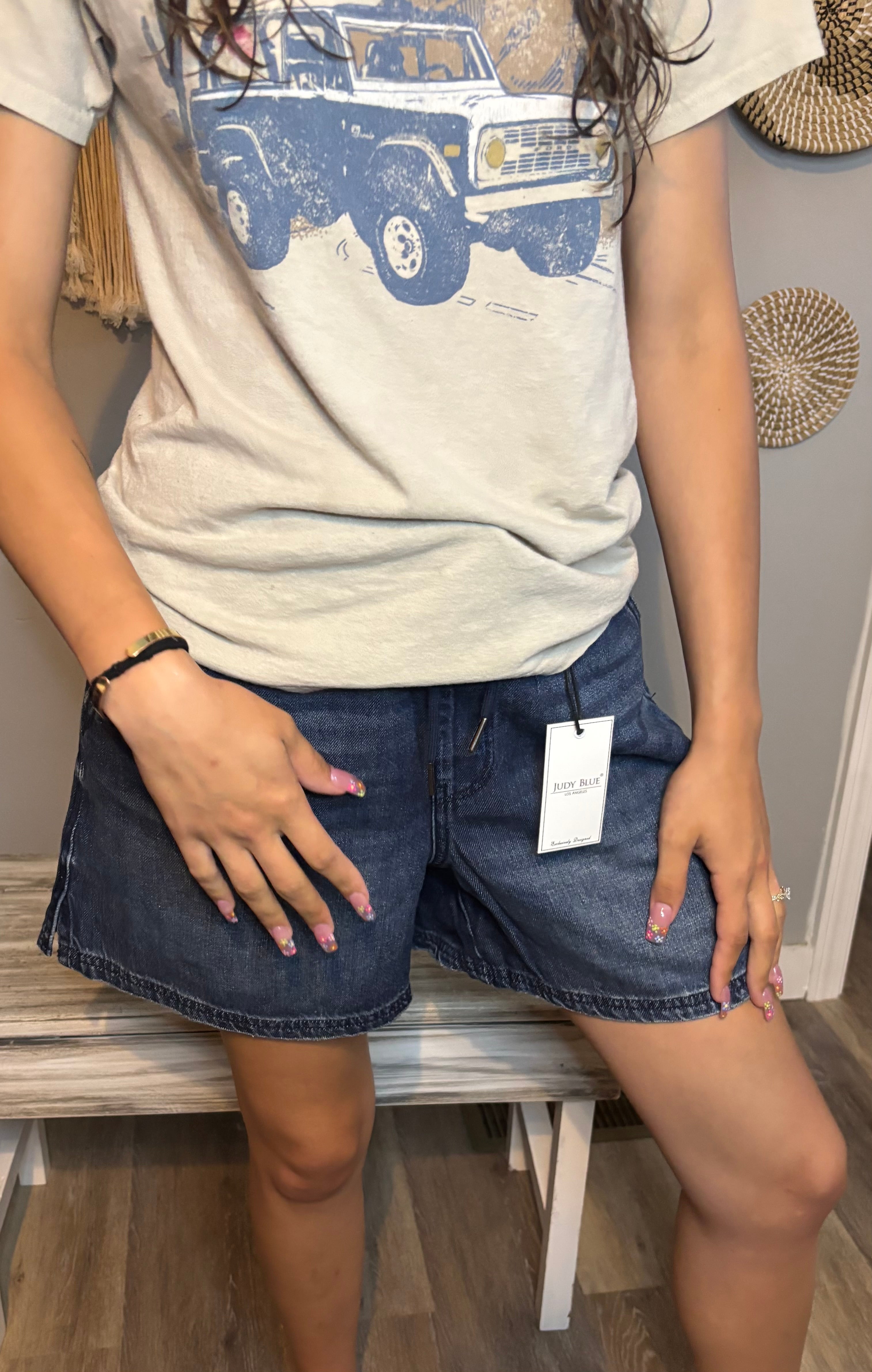 Judy Blue High Waist Denim Shorts