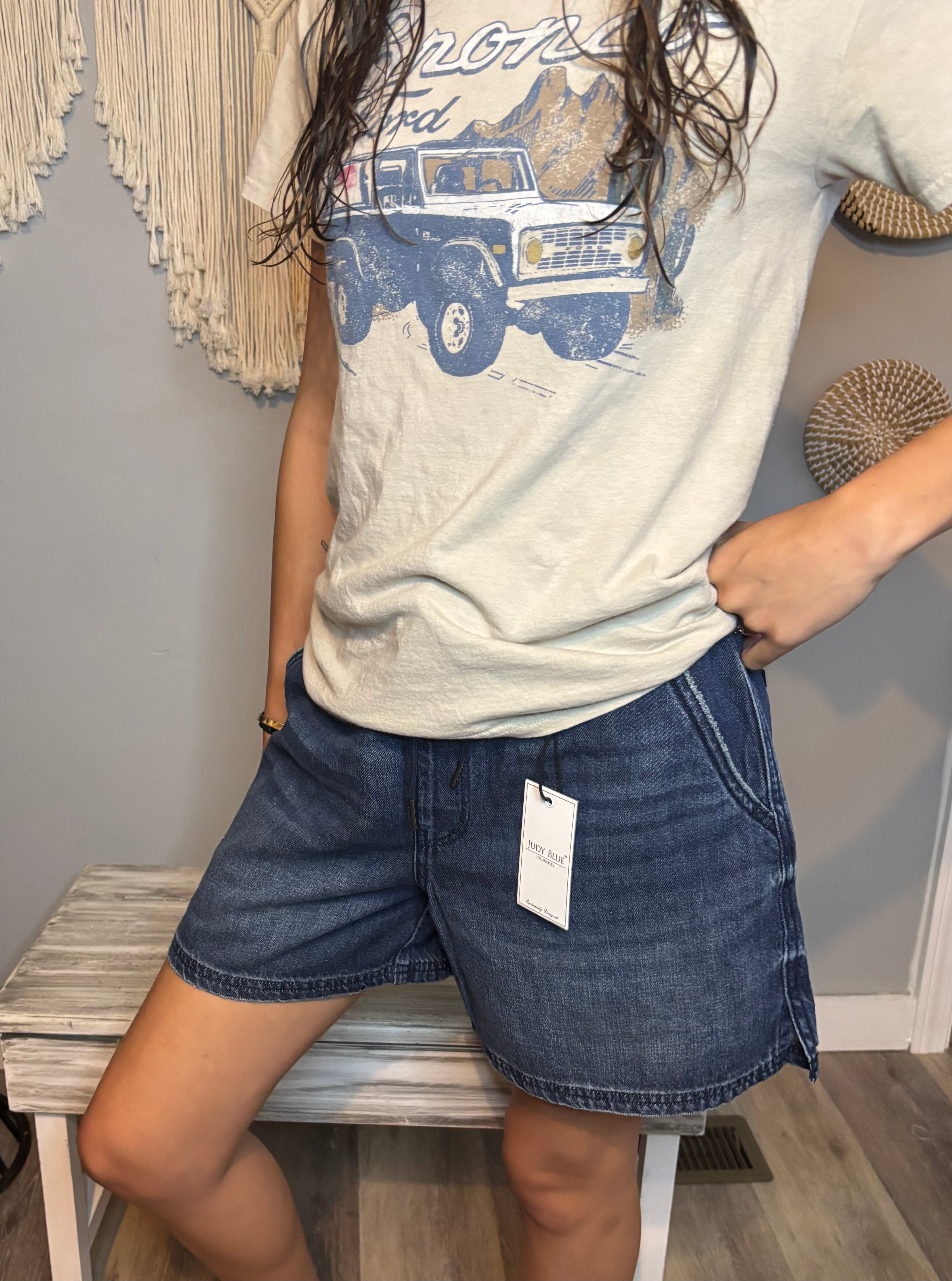 Judy Blue High Waist Denim Shorts